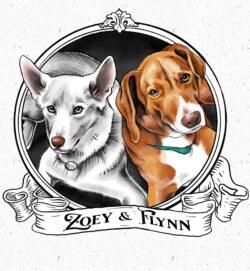 Commissioned pet portrait, done in Procreate on an iPad Pro.