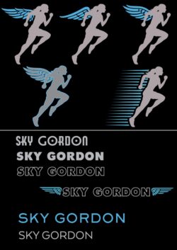 Some variations to choose from for the logo. Then I was told they wanted the shoes to be genderless. Which really, is great.